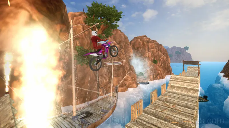 Dirt Bike Mad Skills gameplay screenshot 1