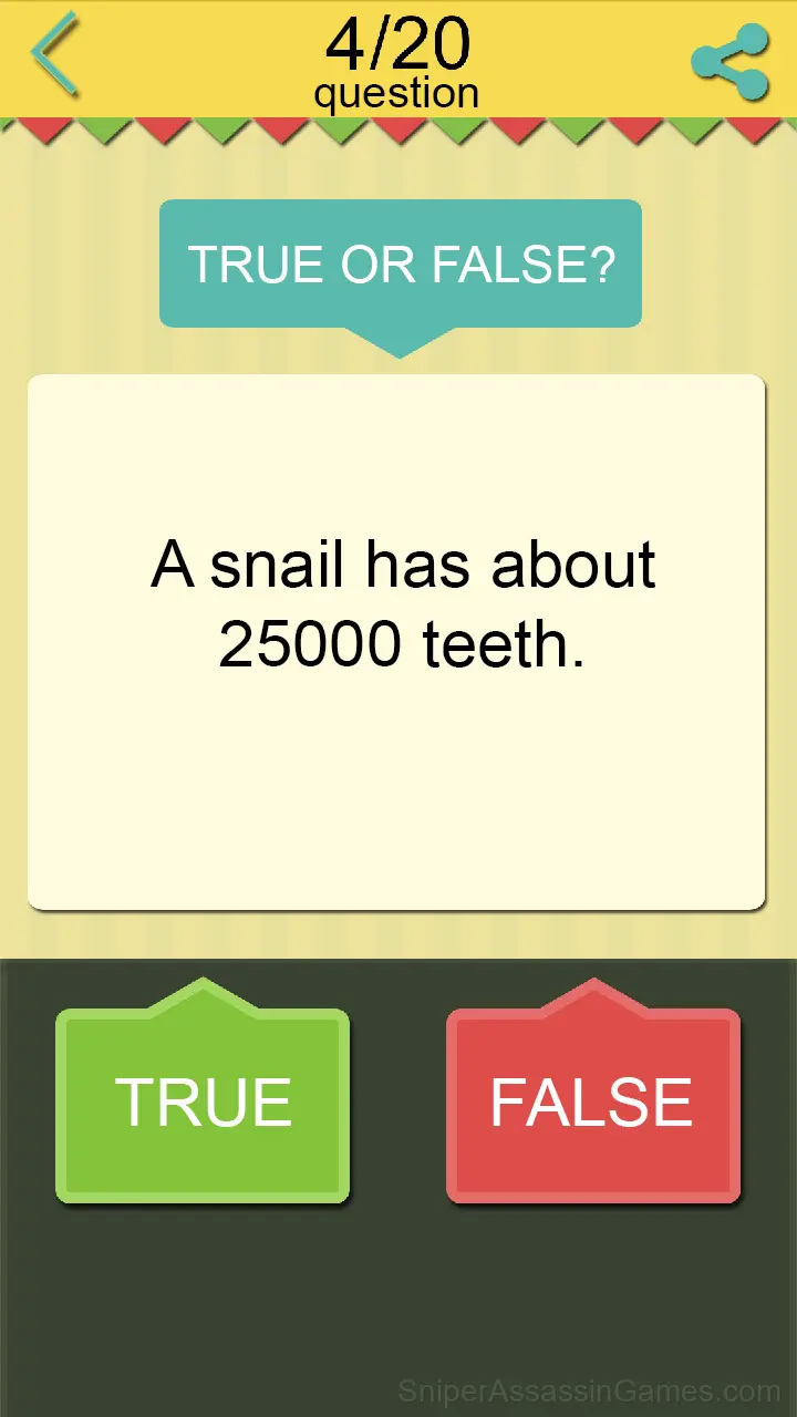 True or False - Super Quiz gameplay screenshot 4