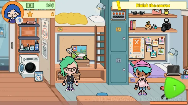 Toca City University gameplay screenshot 1