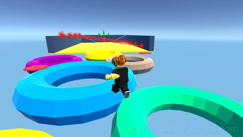 Obby Robbery Prison Run gameplay screenshot 1