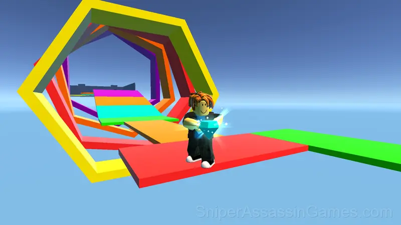 Obby Robbery Prison Run gameplay screenshot 3