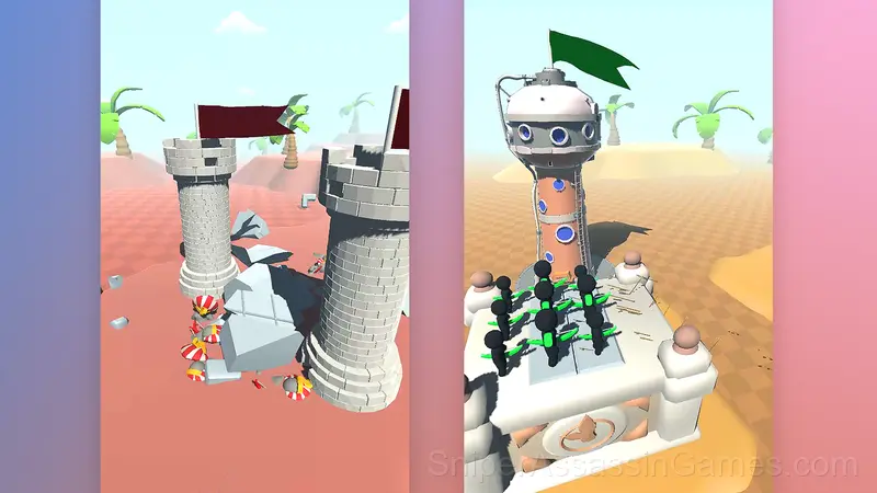 Archer War: Merge gameplay screenshot 4