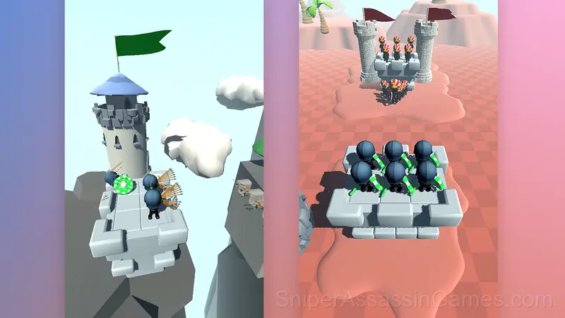 Archer War: Merge gameplay screenshot 5
