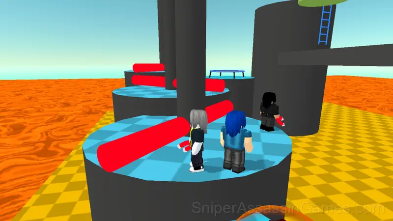 Escape the Lava: Obby gameplay screenshot 3