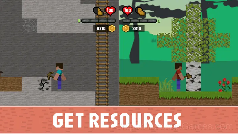 Mine Survival: Noob and Pro gameplay screenshot 4