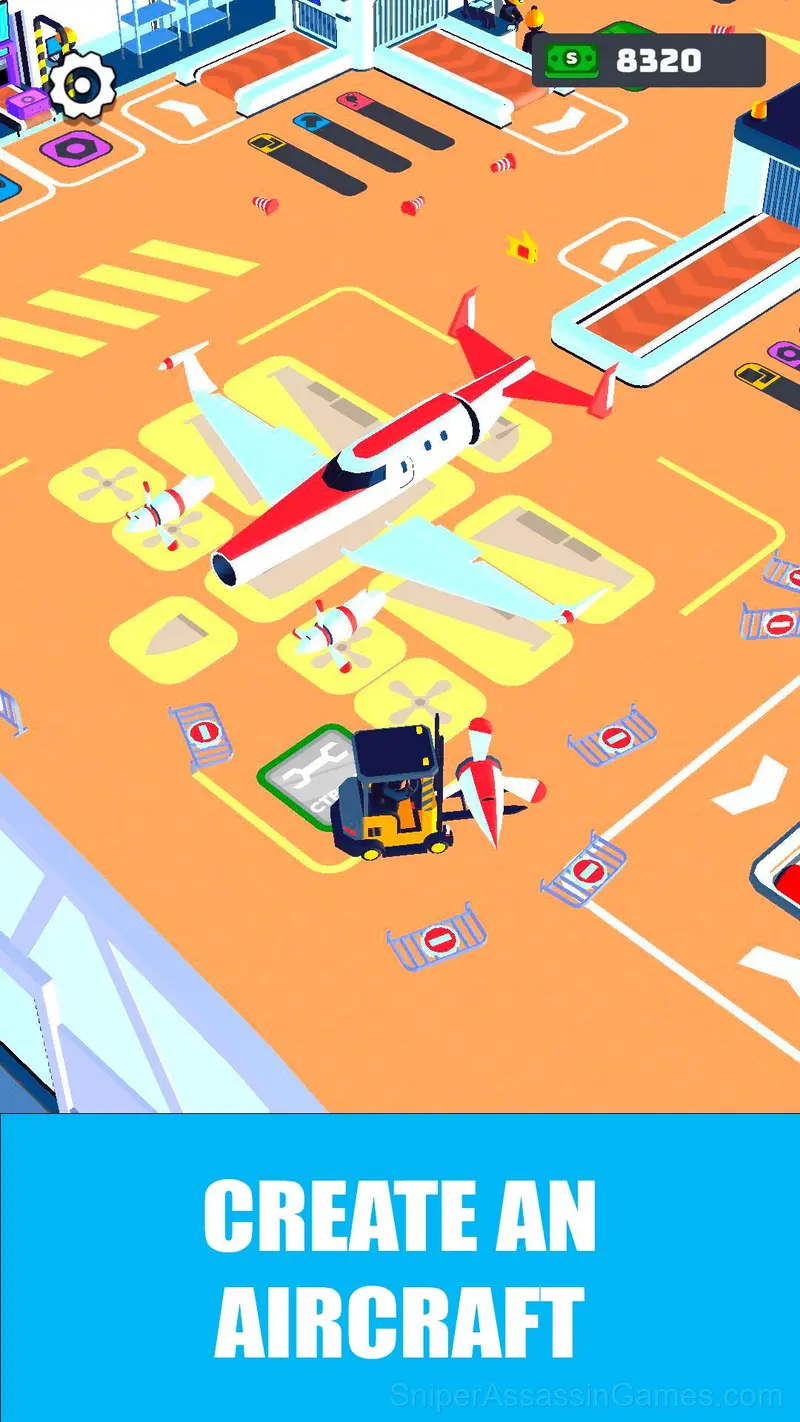 Craft the Plane! Factory Simulator gameplay screenshot 2