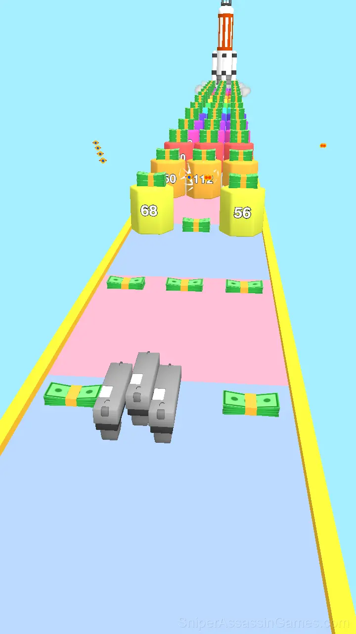 Bullet Merge Gun Race gameplay screenshot 3