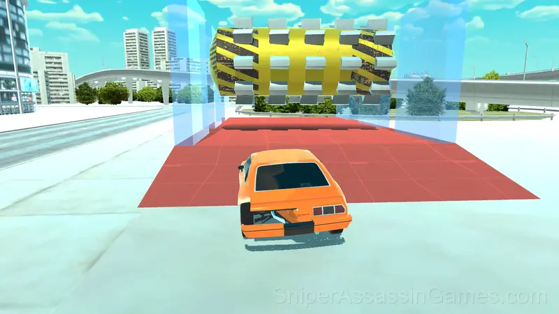Descent without brakes on a cheat wheelbarrow gameplay screenshot 1