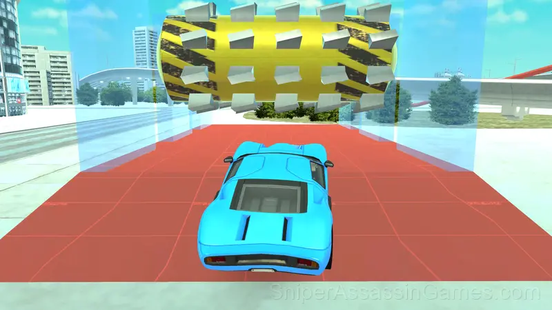 Descent without brakes on a cheat wheelbarrow gameplay screenshot 3