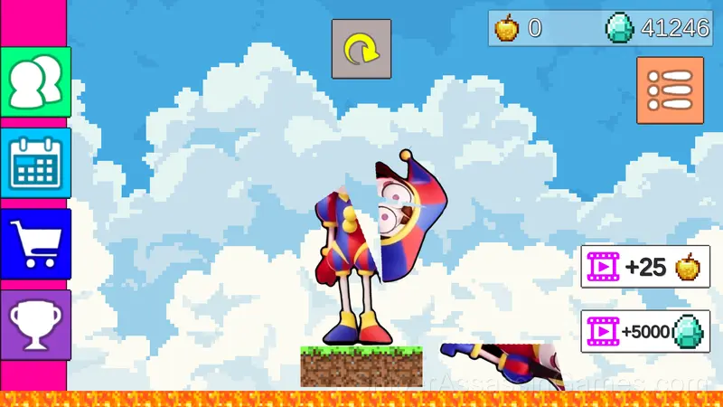 Cut the Digital Circus gameplay screenshot 3