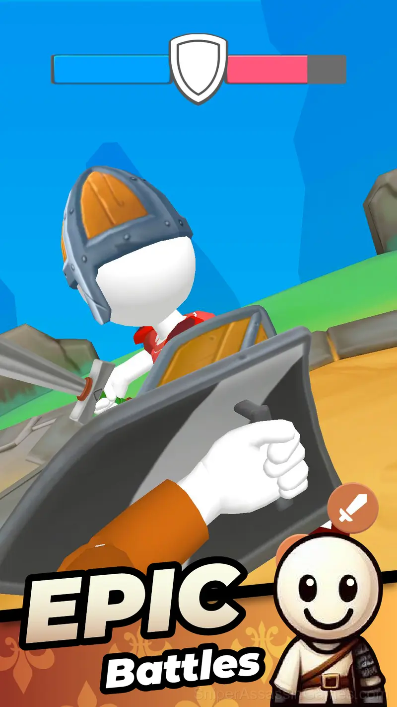 Gladiators: Merge and Fight gameplay screenshot 1