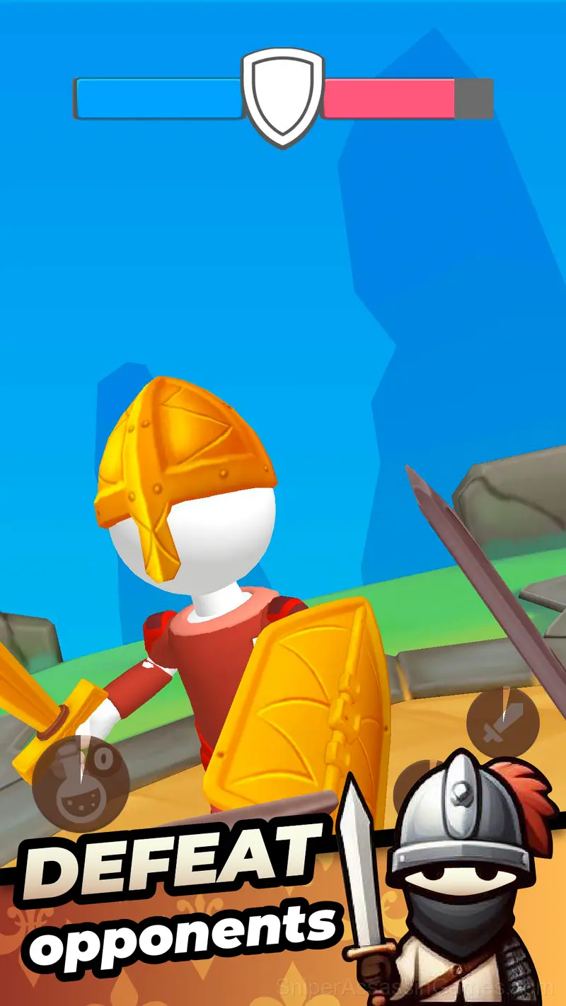 Gladiators: Merge and Fight gameplay screenshot 4