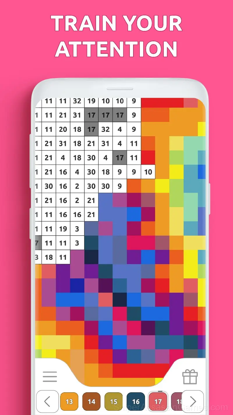 Pixely - Color by number gameplay screenshot 5