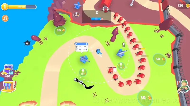 Take over America gameplay screenshot 1
