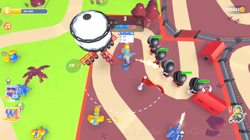 Take over America gameplay screenshot 2