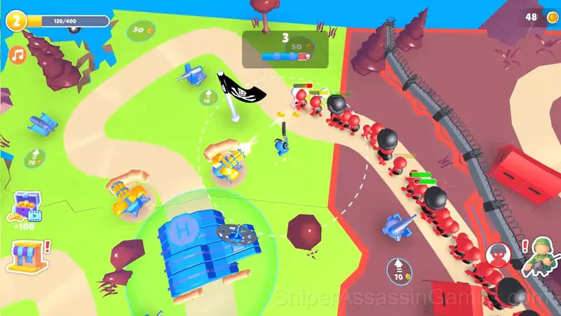 Take over America gameplay screenshot 3