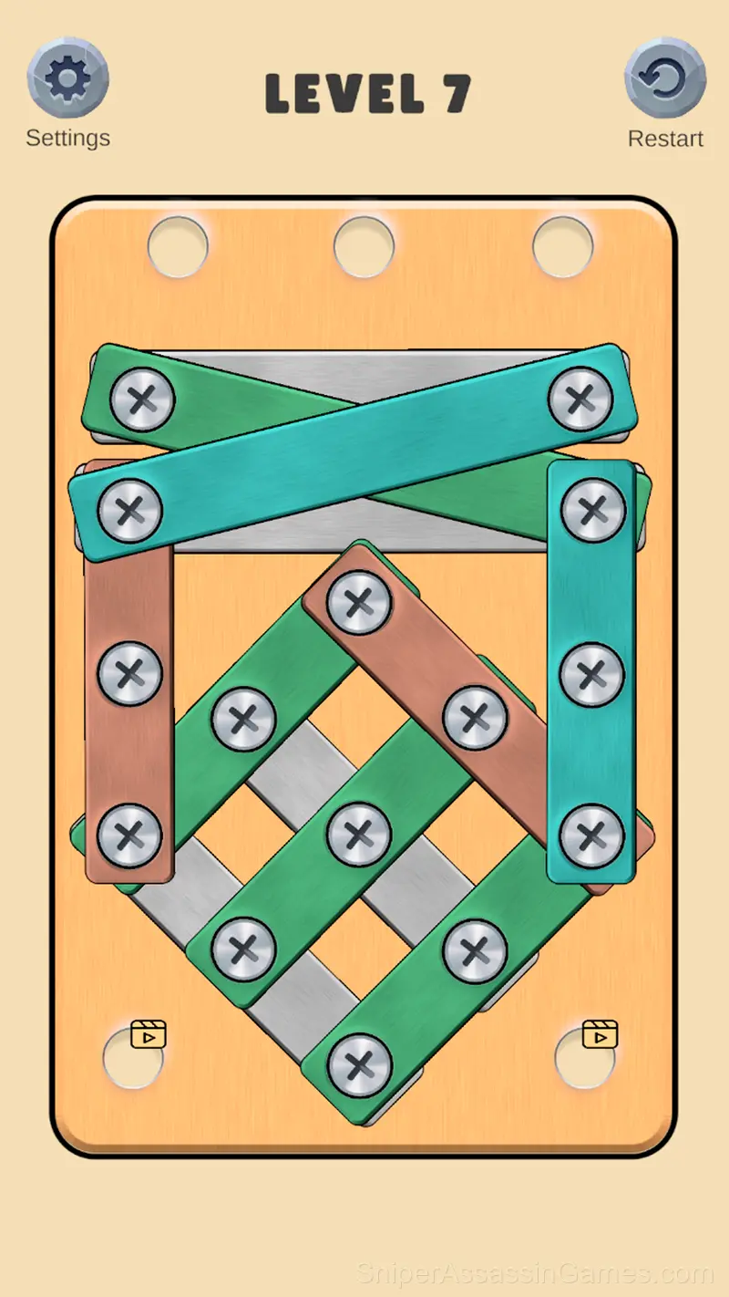 Screw Nuts and Bolts gameplay screenshot 2