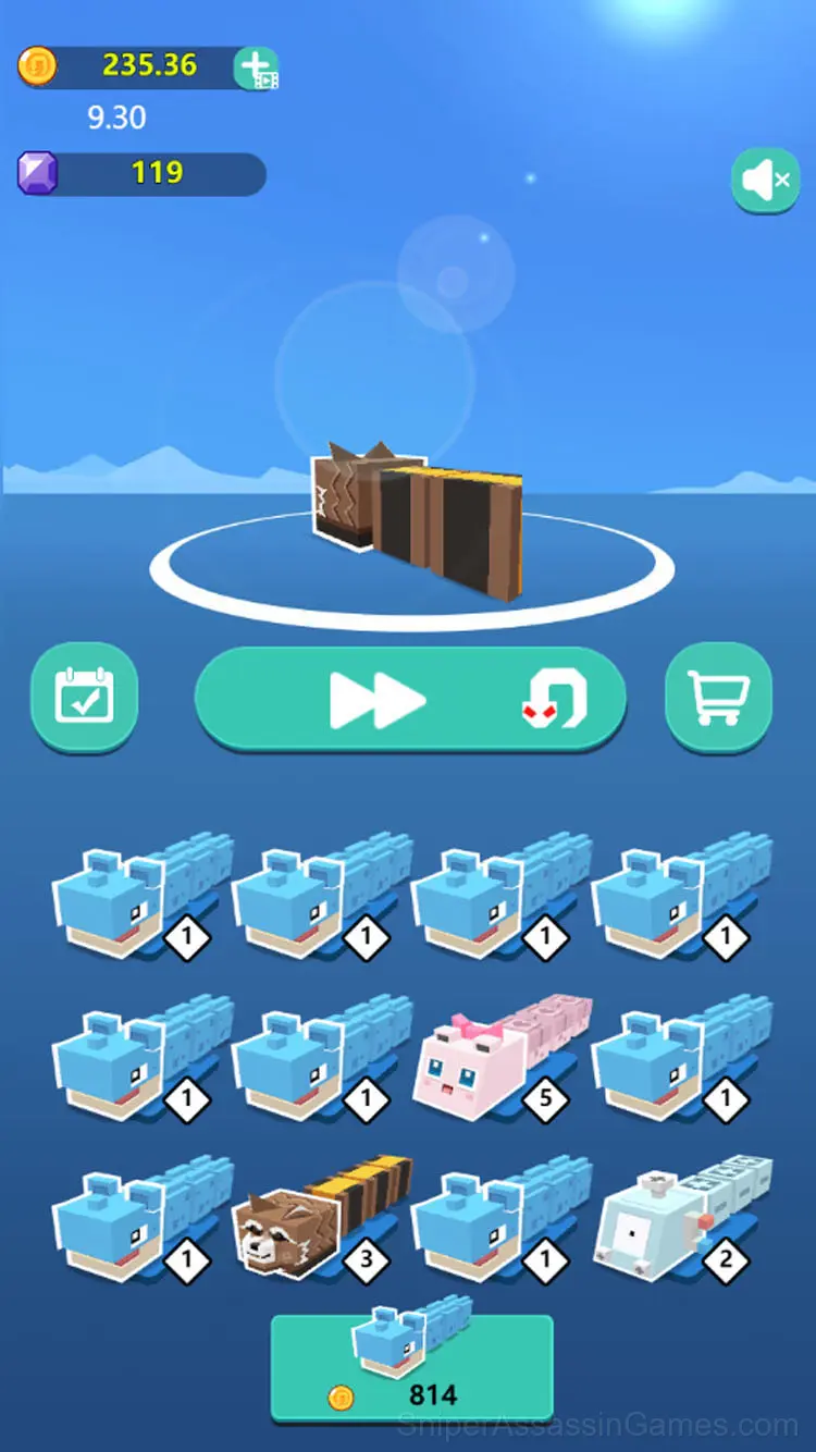 Merge Snake War gameplay screenshot 3