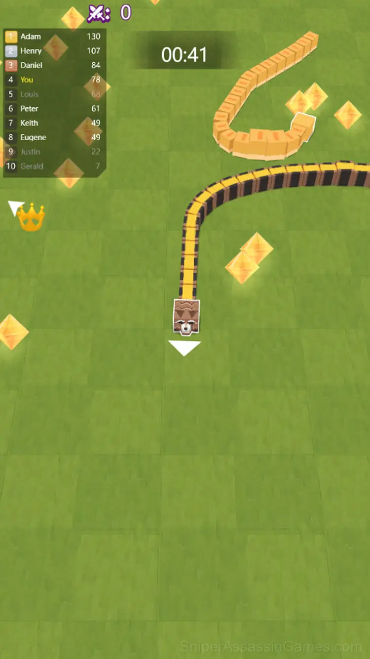 Merge Snake War gameplay screenshot 5