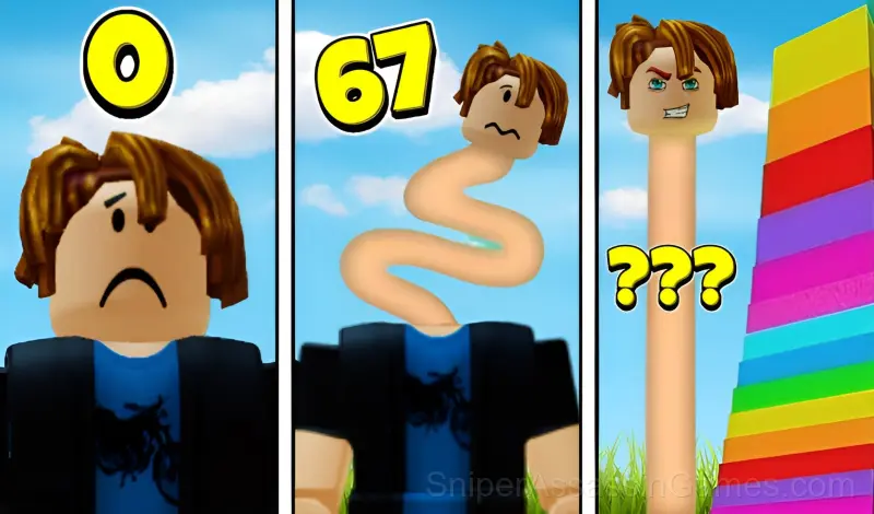 Play +1 to Neck Length per Second: Obby!
