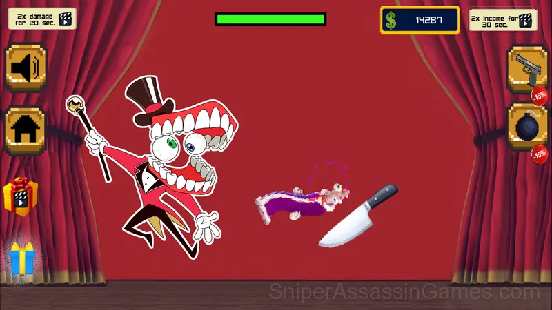 Digital Circus gameplay screenshot 2
