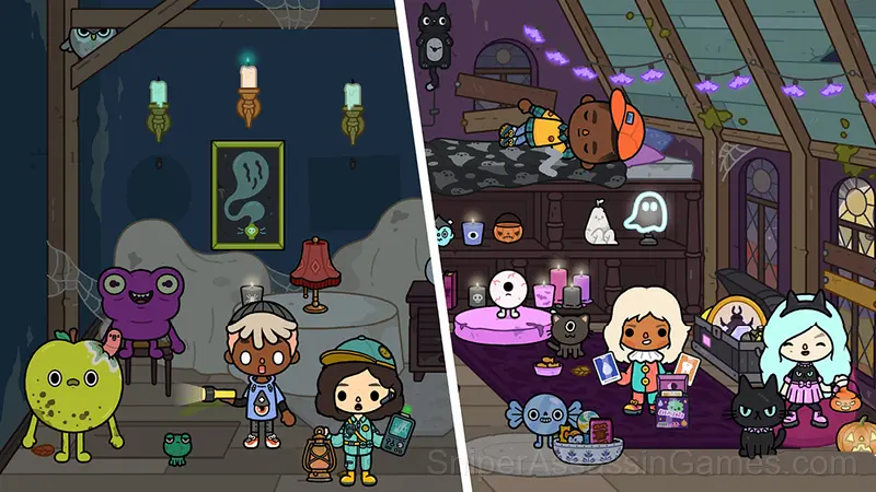 Toca World Halloween gameplay screenshot 1