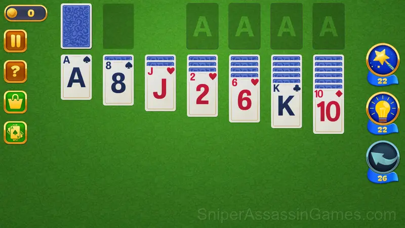 Solitaire Klondike - For full-grown gameplay screenshot 3