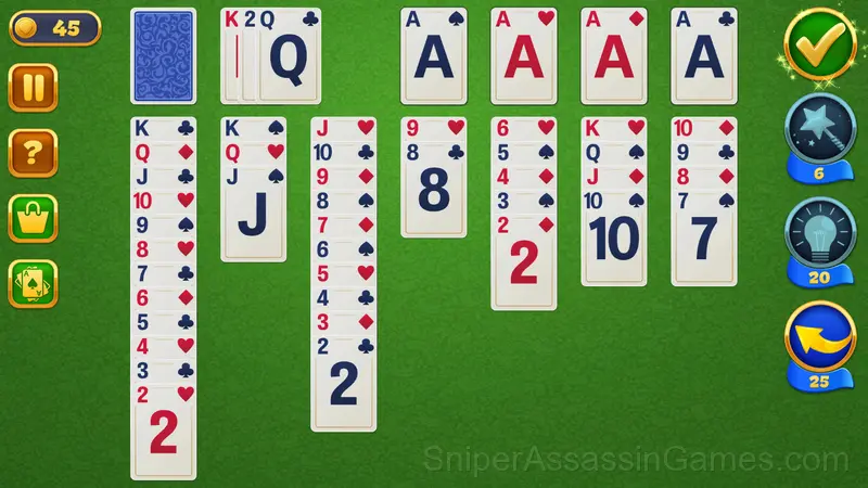 Solitaire Klondike - For full-grown gameplay screenshot 5