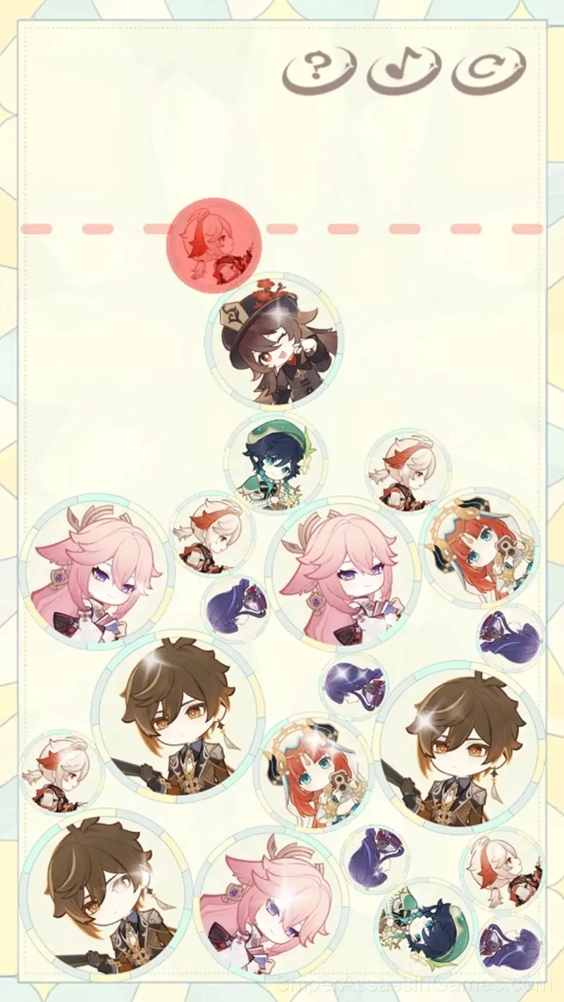 Teyvat Evolution: Characters Merge gameplay screenshot 3
