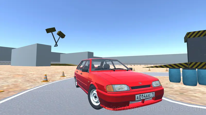 Tuning and destruction. Russian Cars gameplay screenshot 1