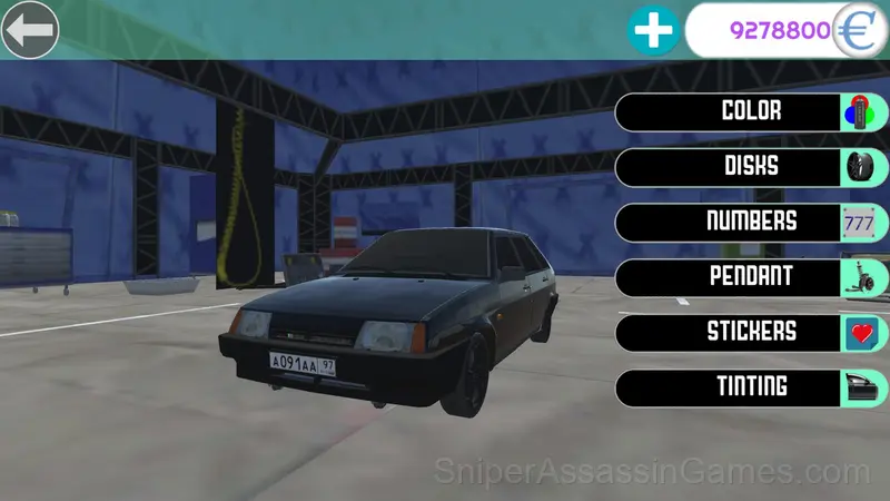 Tuning and destruction. Russian Cars gameplay screenshot 2