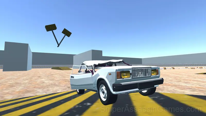 Tuning and destruction. Russian Cars gameplay screenshot 5