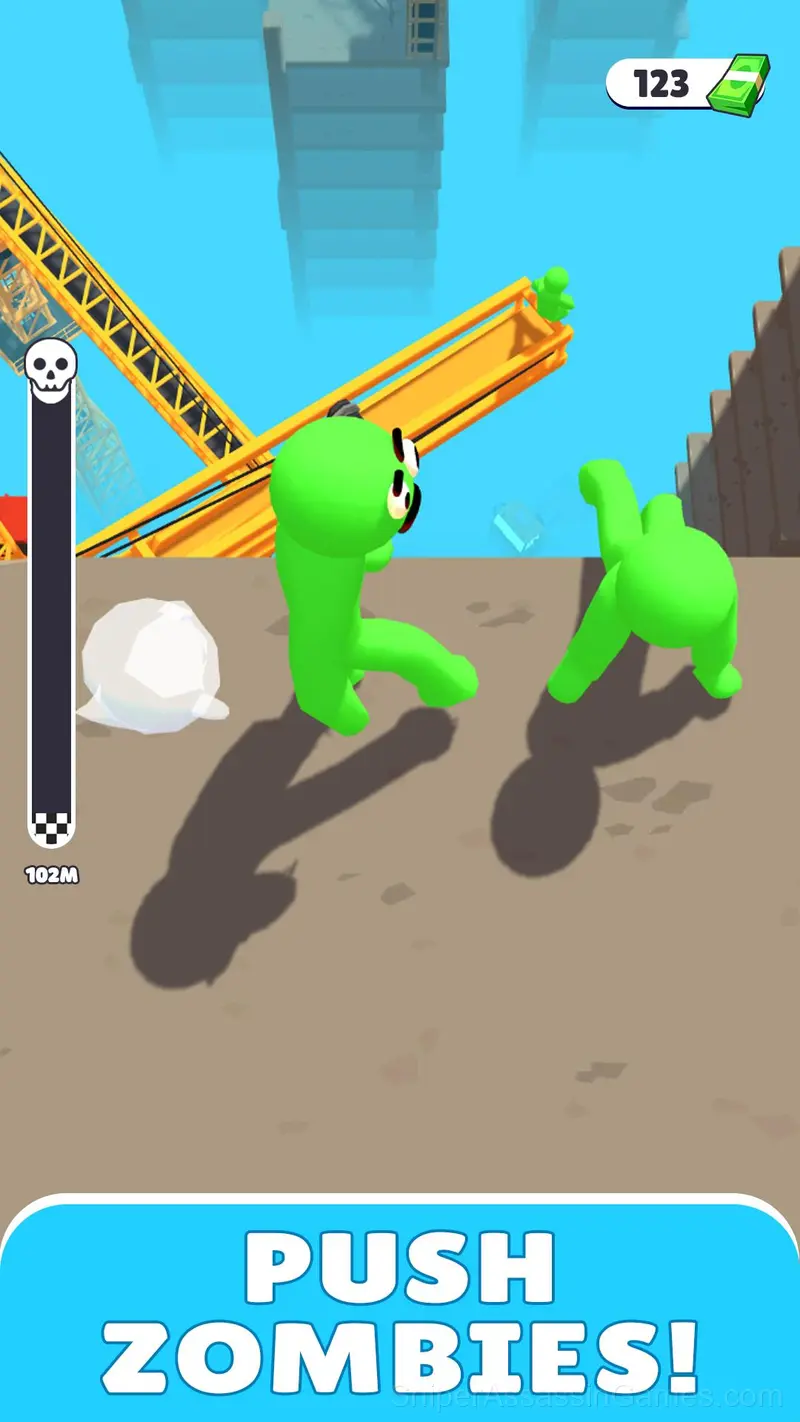 Hero Fall Simulator gameplay screenshot 1