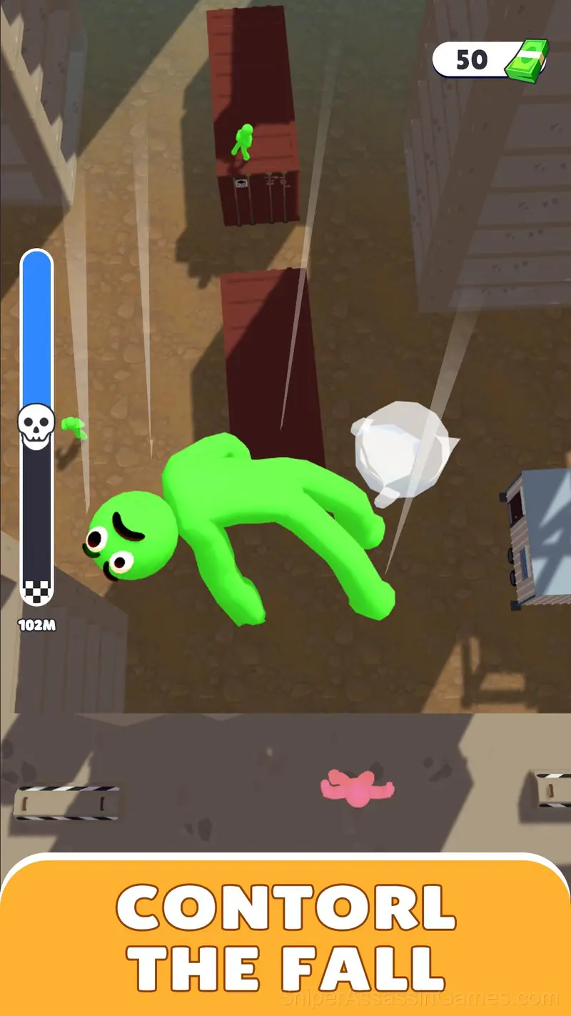 Hero Fall Simulator gameplay screenshot 2