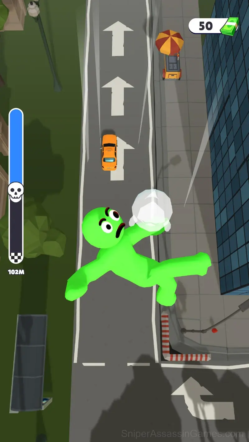 Hero Fall Simulator gameplay screenshot 4