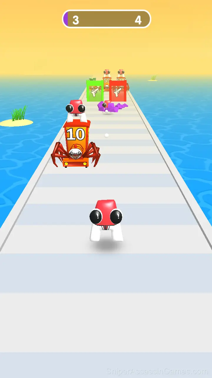 ABC Merge Race gameplay screenshot 1
