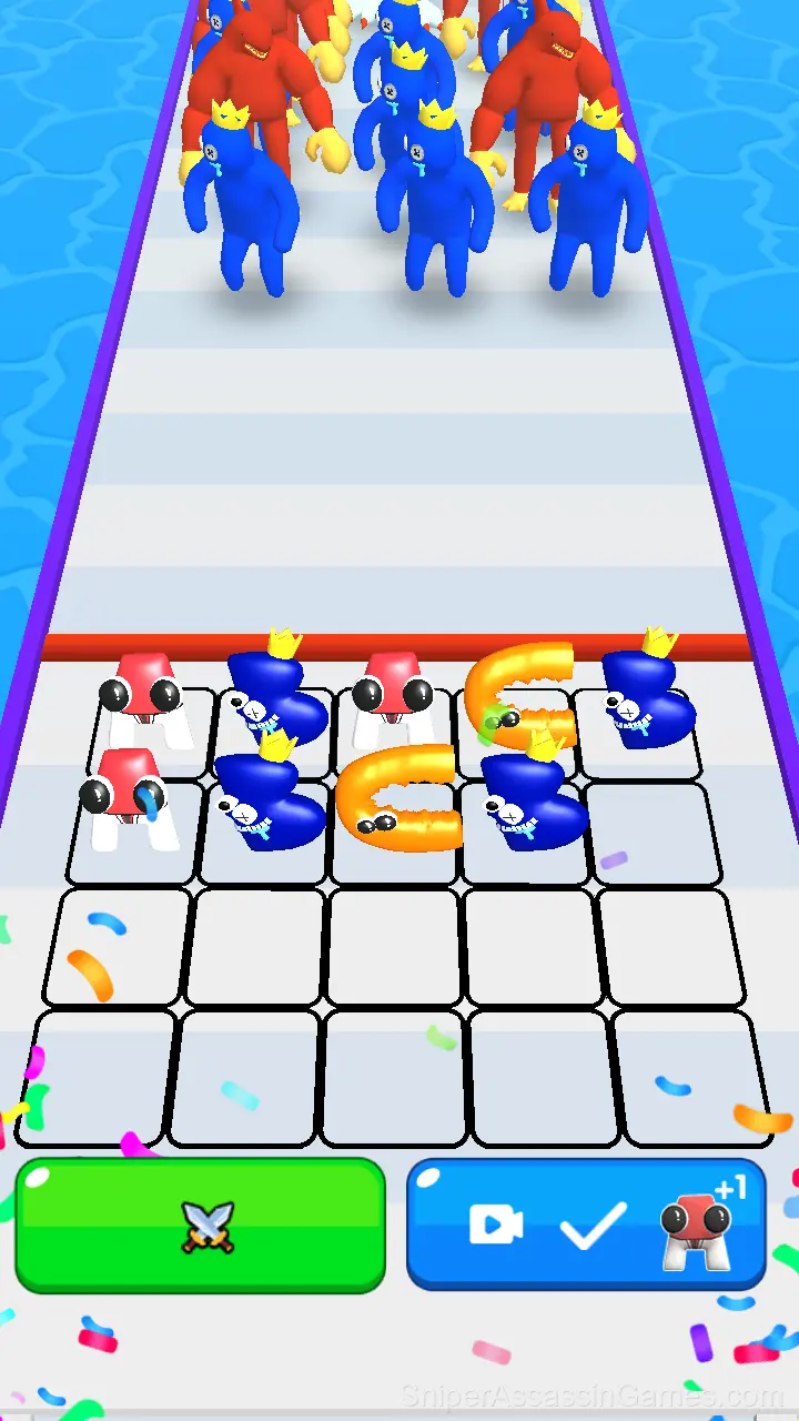ABC Merge Race gameplay screenshot 2