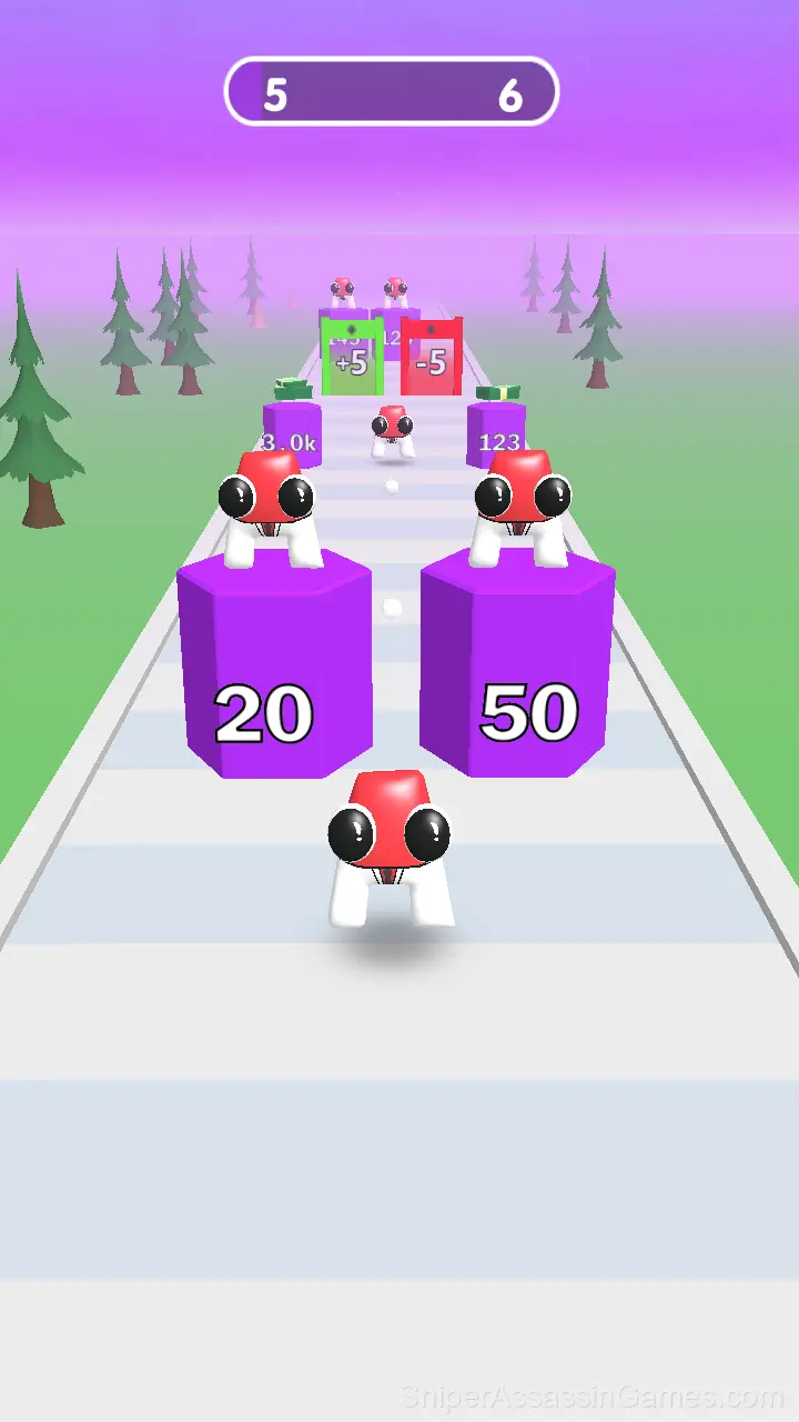 ABC Merge Race gameplay screenshot 3