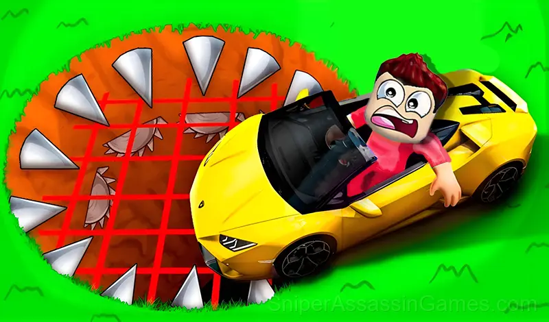 Play Robbie: Fell into the deepest hole of all.