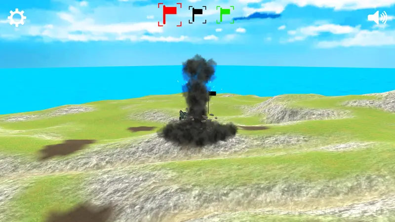 Artillery simulator 3D with friends gameplay screenshot 5
