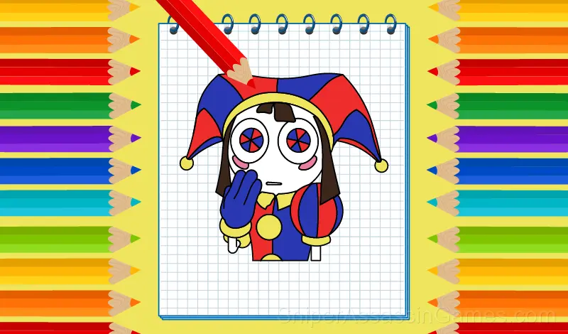 Play Digital Circus: Coloring Book