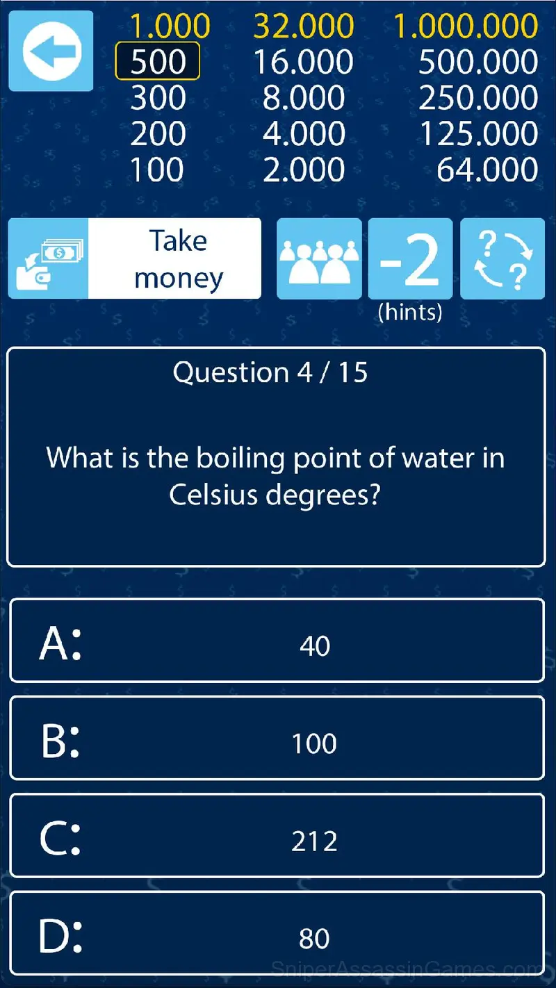 Do you want to be a millionaire? gameplay screenshot 4