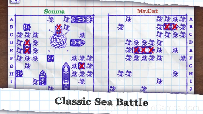 Sea Battle. Atomic boom gameplay screenshot 5