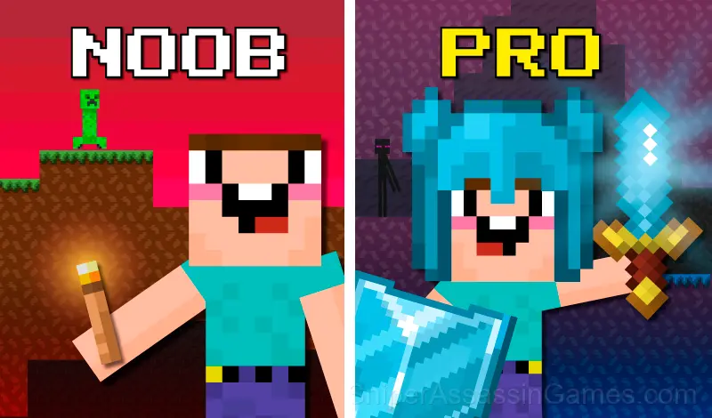Play Noob: Survival in Terraria!