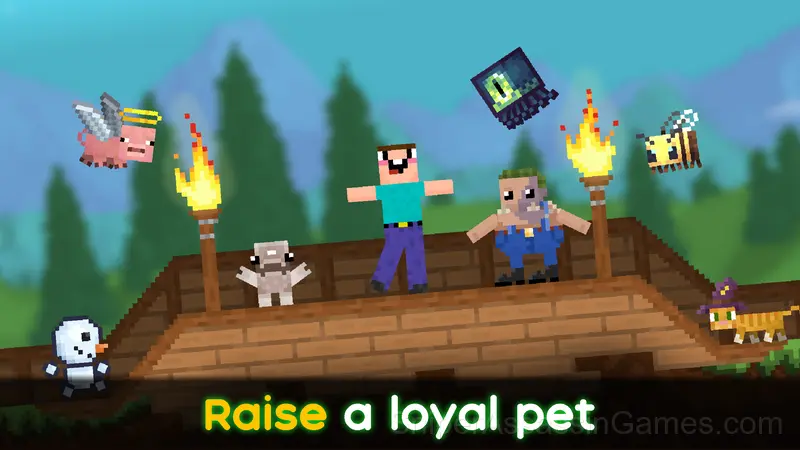 Noob: Survival in Terraria! gameplay screenshot 6