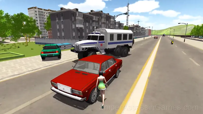 Driving in the City gameplay screenshot 4