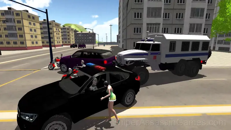 Driving in the City gameplay screenshot 5