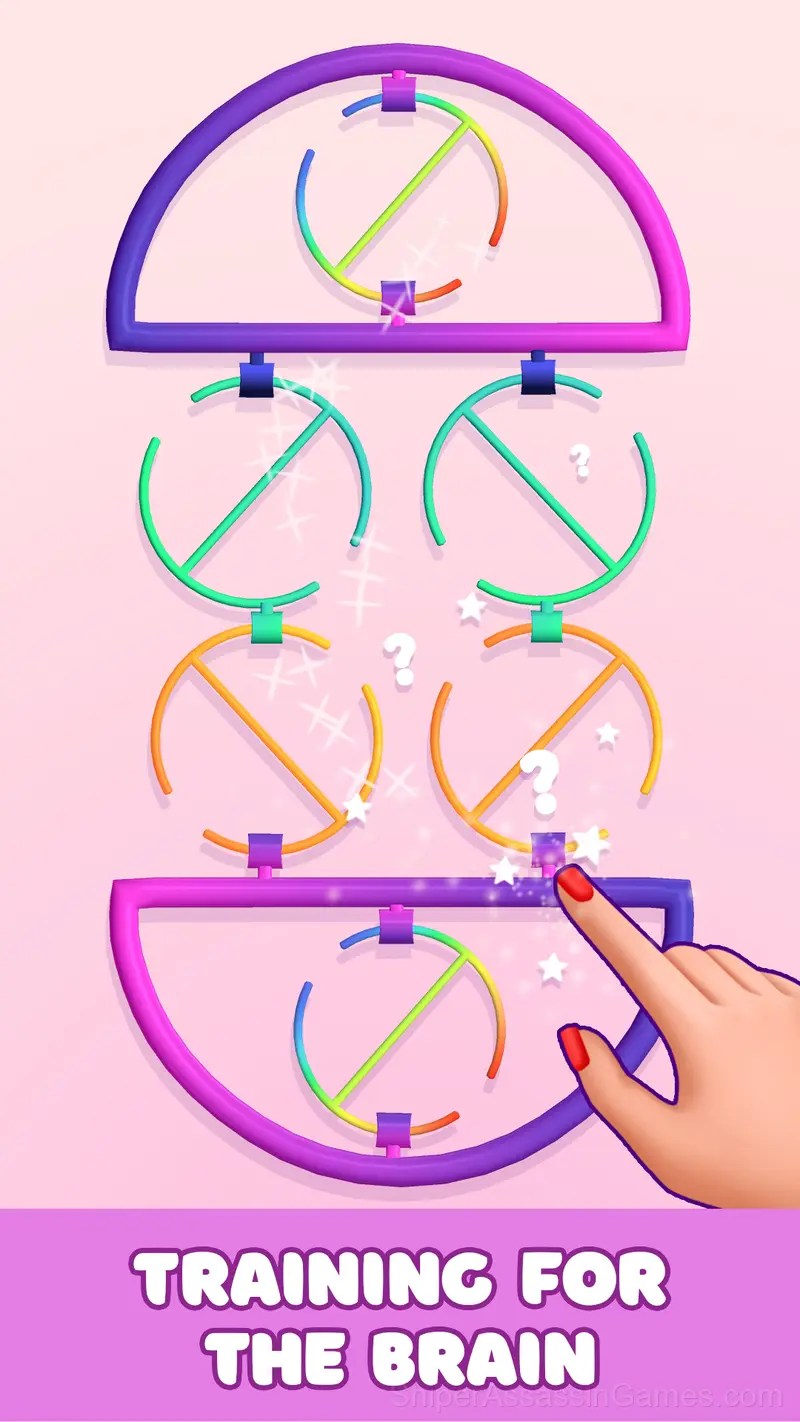 Unravel the Rings! It's a challenge! gameplay screenshot 2