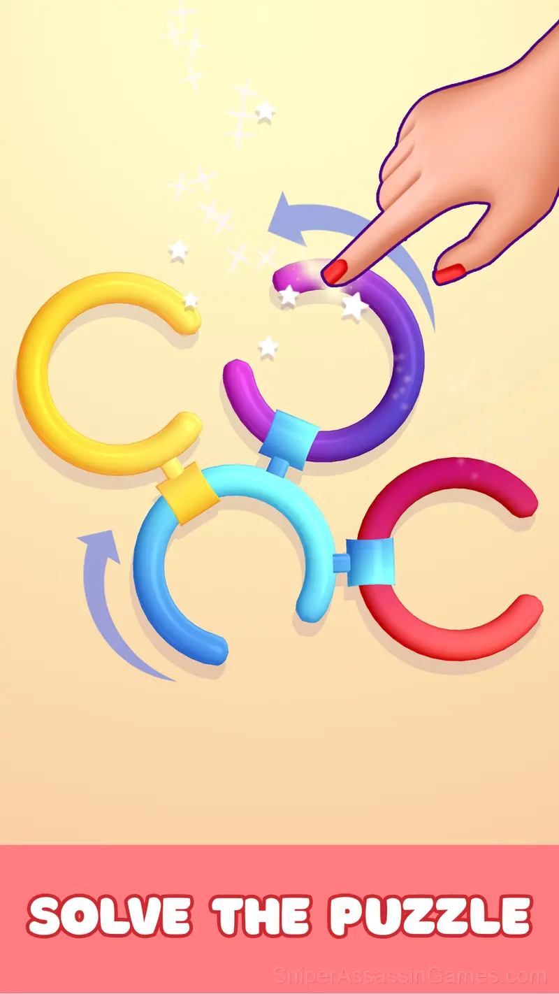 Unravel the Rings! It's a challenge! gameplay screenshot 3