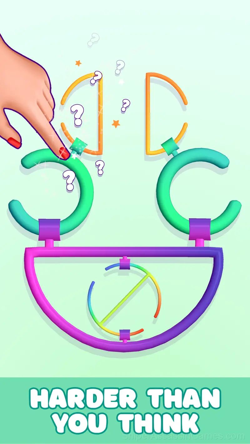 Unravel the Rings! It's a challenge! gameplay screenshot 4